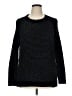 Dana Buchman Tweed Black Pullover Sweater Size XL - photo 1