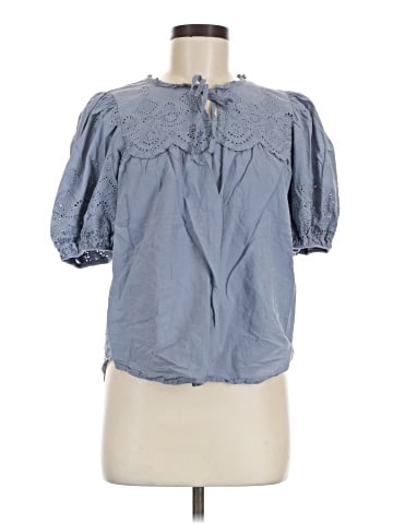 Maurices Short Sleeve Blouse (view 1)