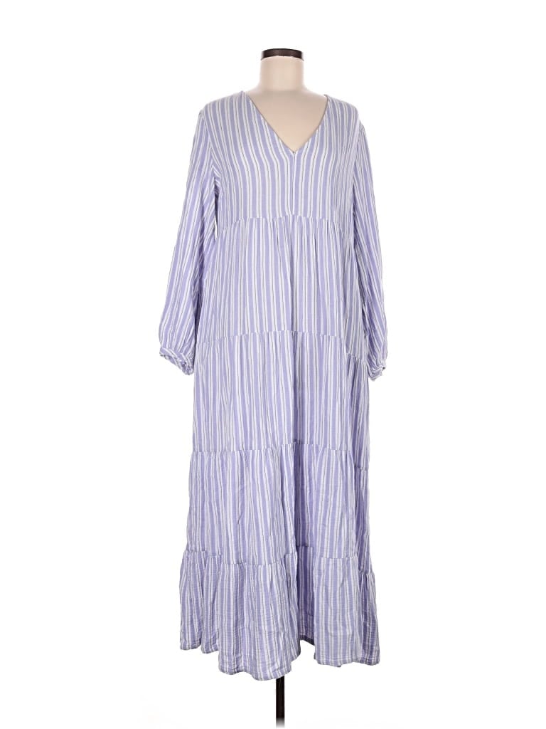 Pre-owned Universal Thread Casual Dress In Blue