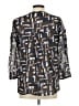 Max Mara Gray 3/4 Sleeve Blouse Size 10 - photo 2