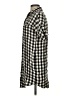 Madewell 100% Viscose Checkered-gingham Black Short Sleeve Button-Down Shirt Size XS - photo 5