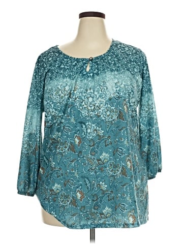 White Stag 3/4 Sleeve Blouse (view 1)