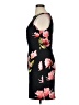 AGB Floral Black Cocktail Dress Size 14 - photo 5