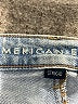 American Eagle Outfitters Stripes Blue Jeans Size 4S - photo 4