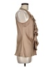 Violet & Claire 100% Polyester Tan Sleeveless Blouse Size M - photo 4