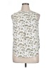 Fun2Fun 100% Polyester Ivory Sleeveless Blouse Size L - photo 1