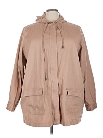 Woman Within Raincoat (view 1)