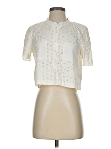 Rebecca Taylor Short Sleeve Blouse (view 1)