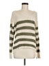RDI Stripes Ivory Pullover Sweater Size M - photo 1