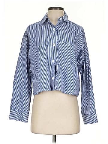 Madewell Straight-Hem Shirt in Poplin (view 1)
