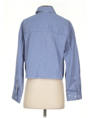 Madewell Straight-Hem Shirt in Poplin (view 2)