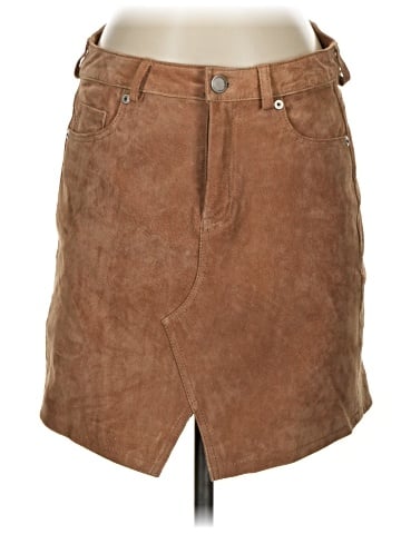 Blank NYC Leather Skirt (view 1)
