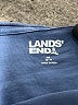 Lands' End 100% Cotton Blue Pullover Hoodie Size M - photo 7