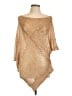 BCBGMAXAZRIA 100% Polyester Gold Kimono Size L - photo 1