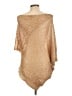 BCBGMAXAZRIA 100% Polyester Gold Kimono Size L - photo 2