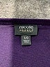 Nicole by Nicole Miller Purple Pullover Sweater Size L - photo 7
