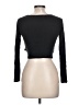 T2Love Black Long Sleeve Top Size 10 - photo 2