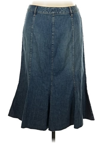 Lauren Jeans Co. Denim Skirt (view 2)