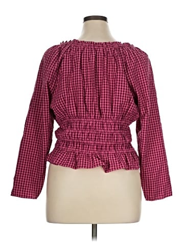 Ann Taylor LOFT 3/4 Sleeve Blouse (view 2)
