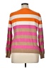 Joe Fresh Stripes Orange Pullover Sweater Size XL - photo 2