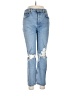AGOLDE Hearts Blue Jeans Size 29 waist - photo 1