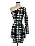BCBGMAXAZRIA Graphic Black Cocktail Dress Size XXS - photo 1