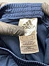 Adidas 100% Polyester Solid Blue Athletic Shorts Size 6 - photo 3