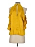 Ella Moss 100% Rayon Yellow Sleeveless Blouse Size S - photo 2