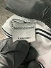 Storee 100% Polyester Stripes Gray Short Sleeve Blouse Size M - photo 8