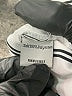 Storee 100% Polyester Stripes Gray Short Sleeve Blouse Size M - photo 9