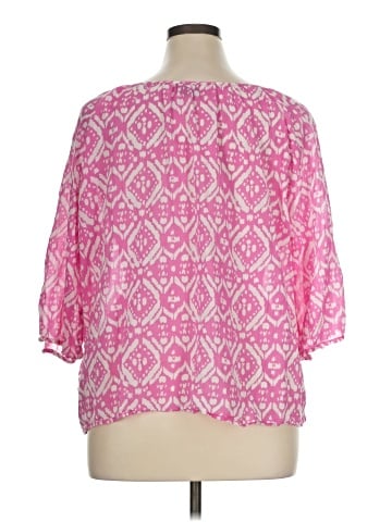 Gap Outlet 3/4 Sleeve Blouse (view 2)