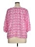 Gap Outlet Pink 3/4 Sleeve Blouse Size XL - photo 2