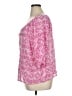 Gap Outlet Pink 3/4 Sleeve Blouse Size XL - photo 5
