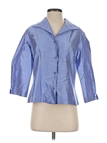Connie Roberson 3/4 Sleeve Button-Down Shirt (view 1)