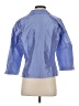Connie Roberson Blue 3/4 Sleeve Button-Down Shirt Size XS - photo 2