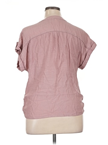 Lily White Short Sleeve Blouse (view 2)