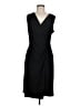 Susan Graver Solid Black Cocktail Dress Size M - photo 1