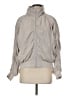 Athleta 100% Polyester Solid Gray Windbreaker Size M - photo 1