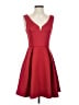 Forever 21 Solid Red Cocktail Dress Size S - photo 1
