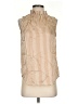 Banana Republic 100% Polyester Gold Sleeveless Blouse Size XS - photo 1