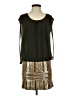 Moon Collection 100% Polyester Brown Casual Dress Size S - photo 1