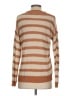 Love 21 Stripes Tan Pullover Sweater Size S - photo 2