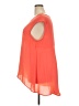 Como Black 100% Polyester Orange Short Sleeve Blouse Size 3X - photo 5
