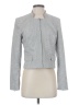 White House Black Market Houndstooth Gray Blazer Size 4 - photo 1