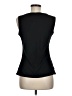 Ethyl Black Sleeveless T-Shirt Size M - photo 2