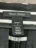 White House Black Market Stripes Black Shorts Size 4 - photo 3