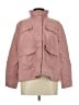 Ann Taylor LOFT Solid Pink Jacket Size Lg Petite - photo 1