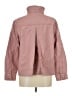 Ann Taylor LOFT Solid Pink Jacket Size Lg Petite - photo 2