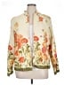 Coldwater Creek Floral Ivory Track Jacket Size XL - photo 1