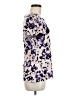 DKNY Purple Short Sleeve Blouse Size M - photo 4